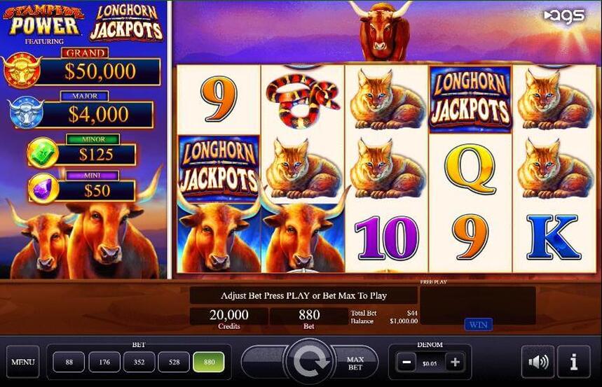 Longhorn Jackpots