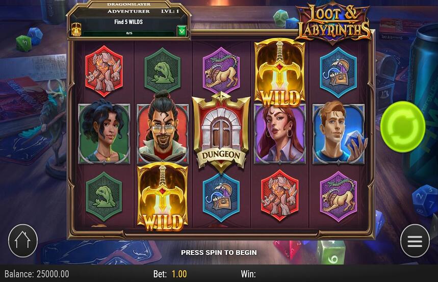 Loot and Labyrinths