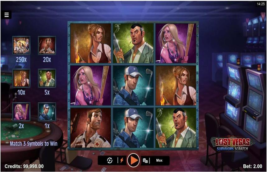 Lost Vegas Survivors Scratch