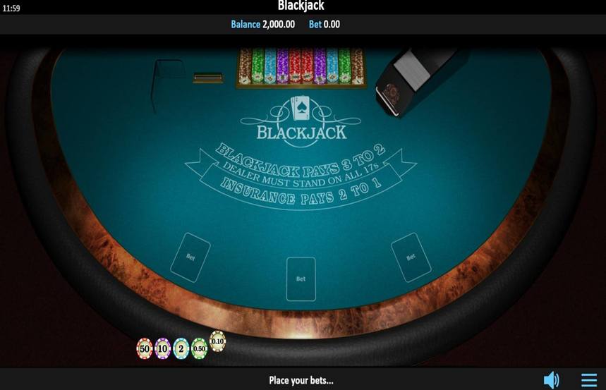 Low Stake Blackjack 3 Hand
