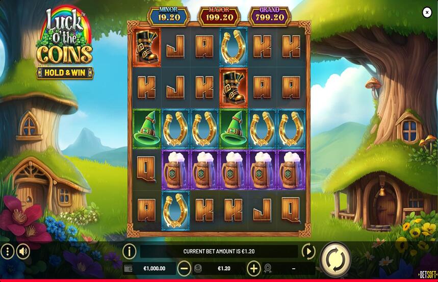 Luck O The Coins Hold and Win