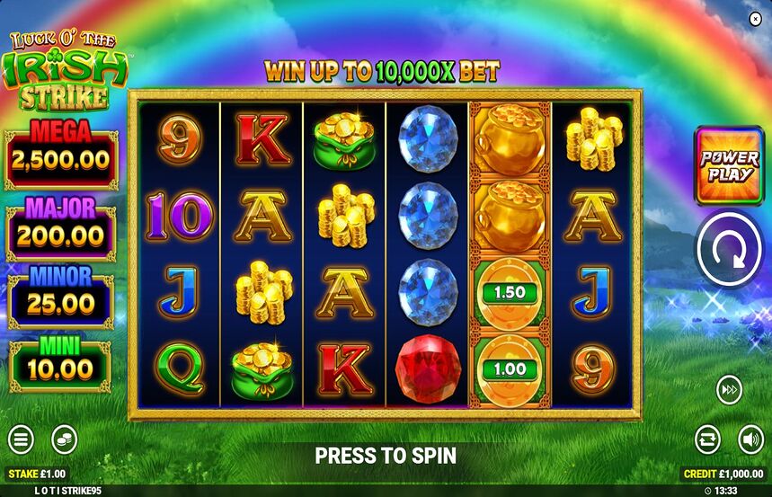 Luck O the Irish Strike