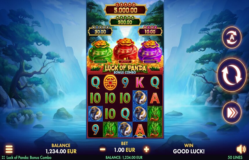 Luck of Panda Bonus Combo