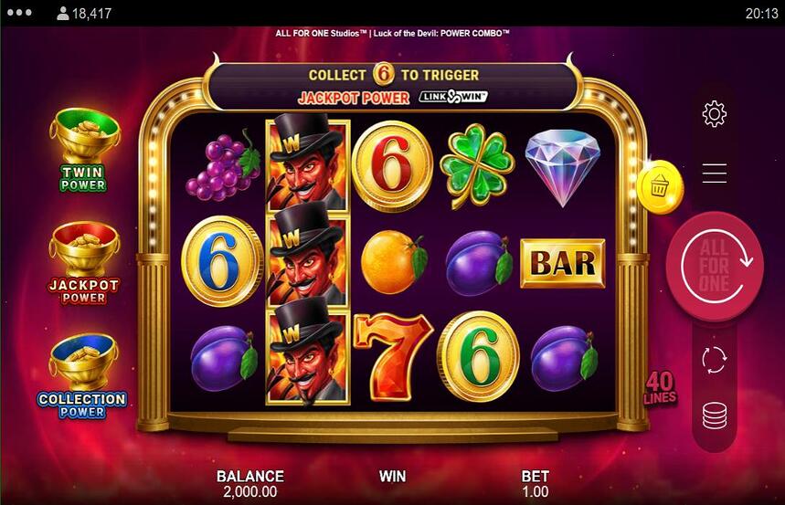 Luck of the Devil Power Combo