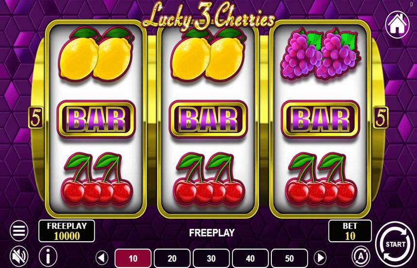 Lucky 3 Cherries
