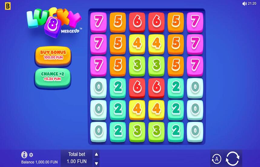 Lucky 8 Merge Up