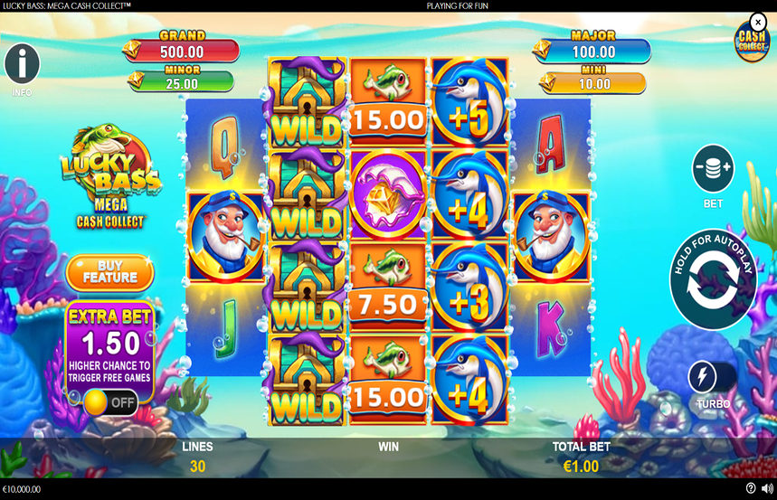 Lucky Bass Mega Cash Collect