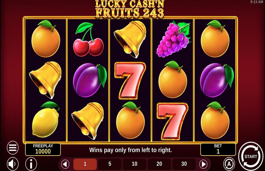 Lucky Cash n Fruits 243