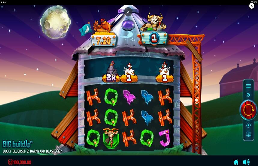 Lucky Clucks 3 Barnyard Blastoff