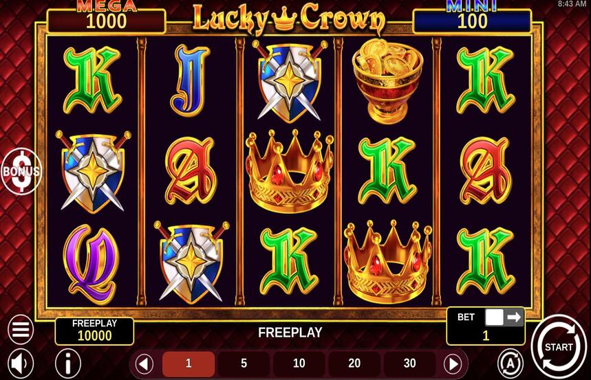 Lucky Crown Hold and Win