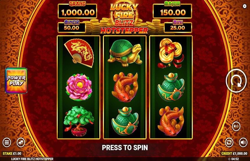 Lucky Fire Blitz Hotstepper