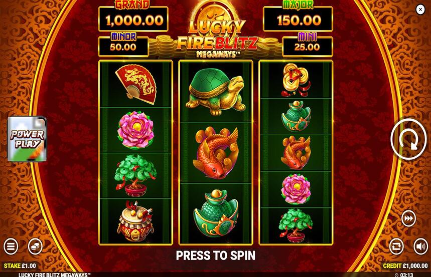Lucky Fire Blitz Megaways