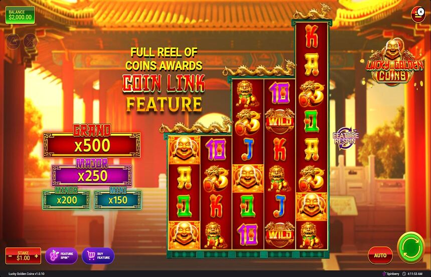Lucky Golden Coins
