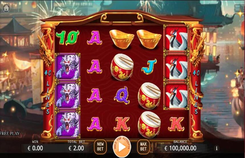 Lucky Golden Dragon Lock 2 Spin