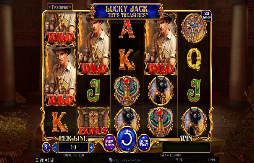 Lucky Jack Tuts Treasures