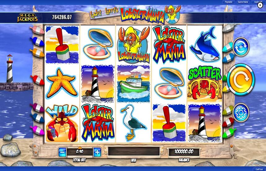 Lucky Larrys Lobstermania MegaJackpots