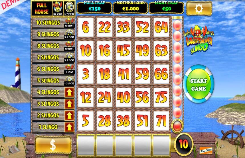 Lucky Larrys Lobstermania Slingo
