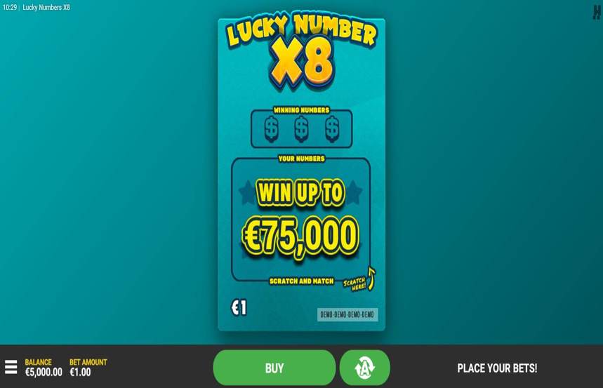 Lucky Number x8