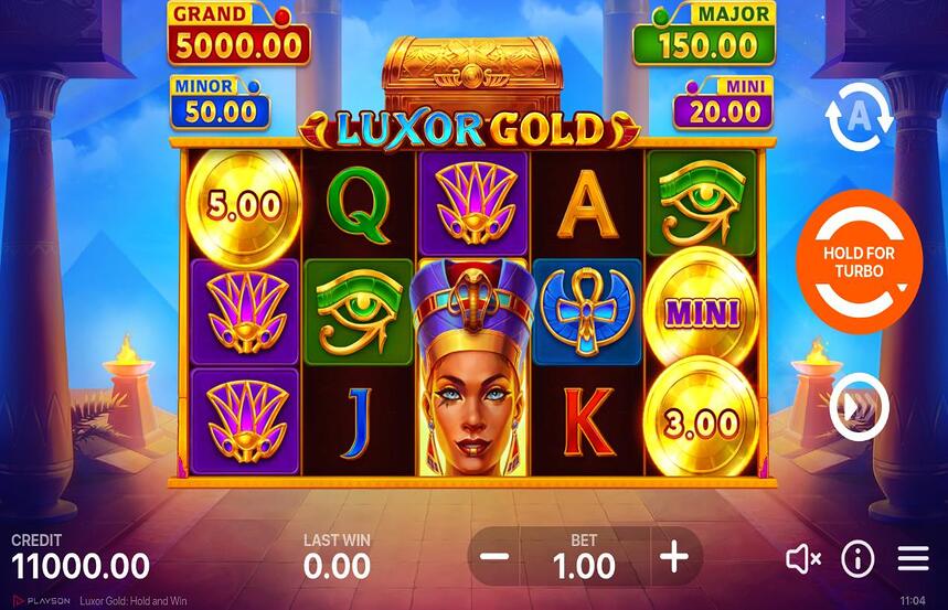 Luxor Gold Hold and Win