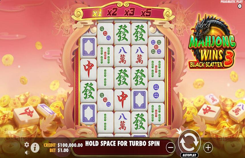 Mahjong Wins 3 Black Scatter