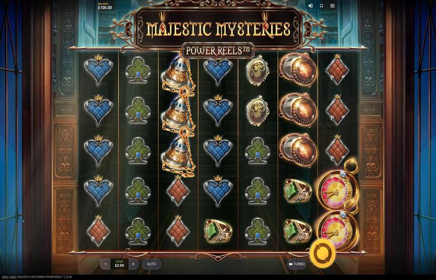 Majestic Mysteries Power Reels