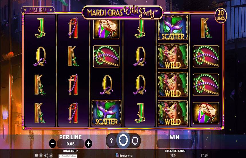 Mardi Gras Wild Party