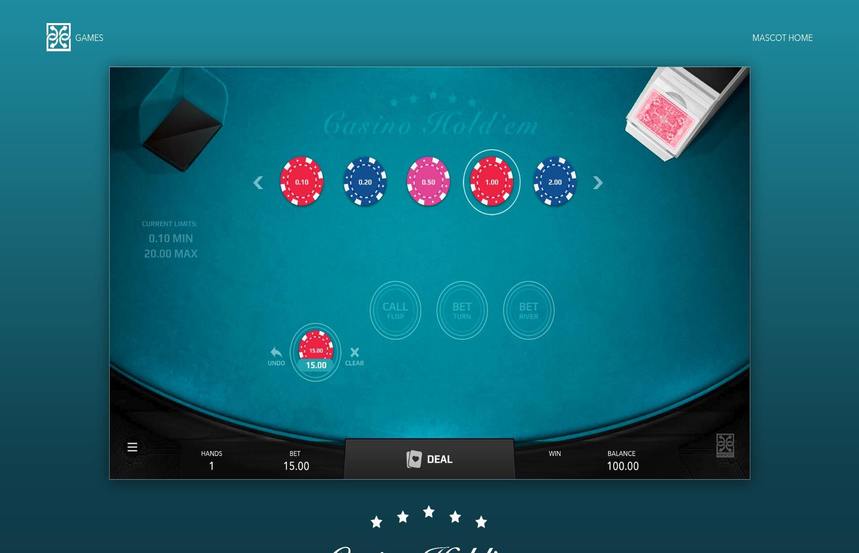 Mascot Games Casino Holdem