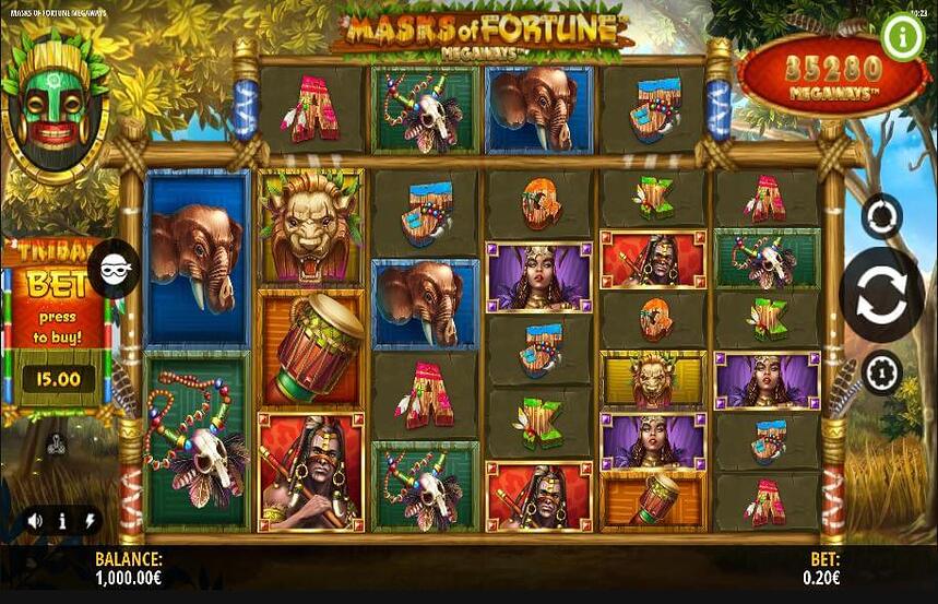 Masks of Fortune Megaways