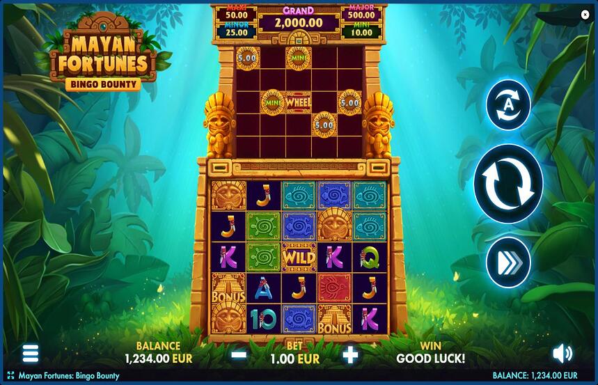 Mayan Fortunes Bingo Bounty