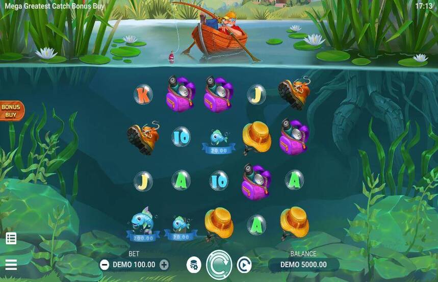Mega Greatest Catch Bonus Buy