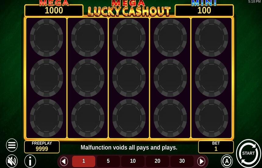 Mega Lucky Cashout