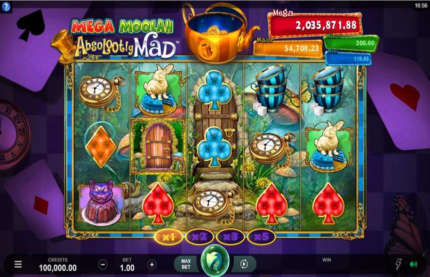 Mega Moolah Absolootly Mad