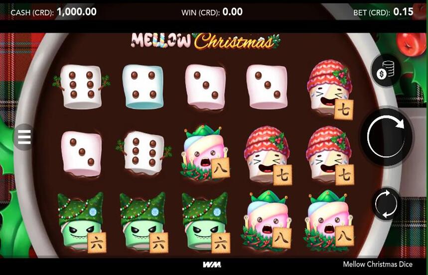 Mellow Christmas Dice