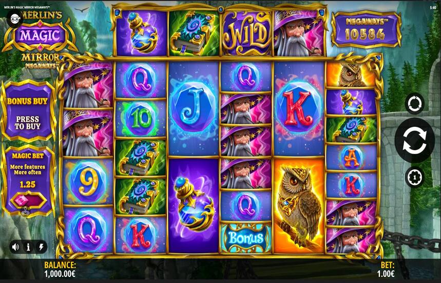 Merlins Magic Mirror Megaways