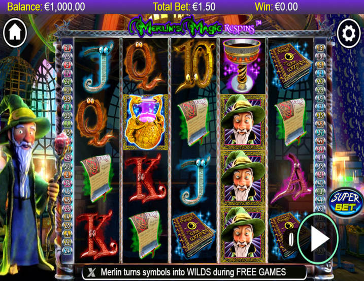 Merlins Magic Respins