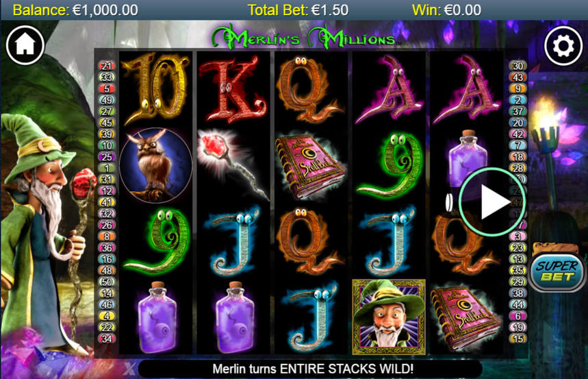 Merlins Millions Superbet