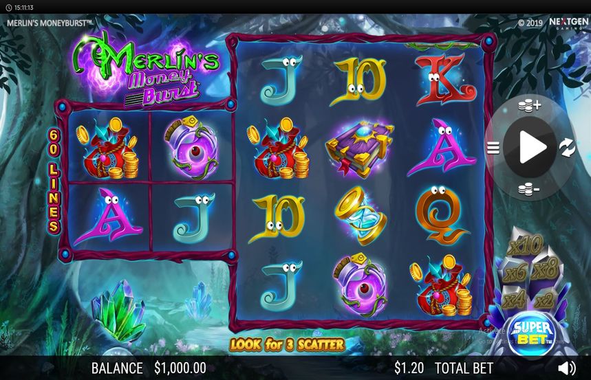 Merlins Money Burst