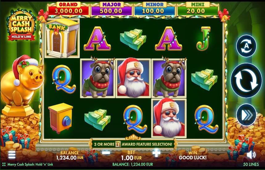 Merry Cash Splash