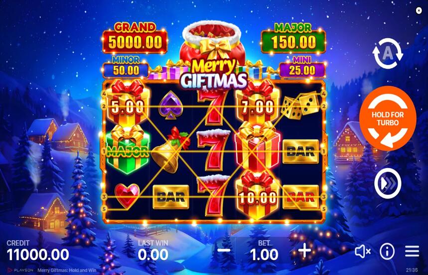 Merry Giftmas Hold and Win