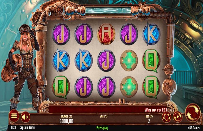 MGA Games Captain Nemo