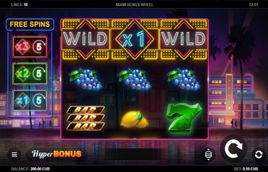 Miami Bonus Wheel