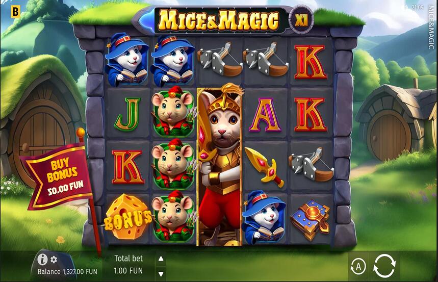 Mice and Magic Wonder Spin