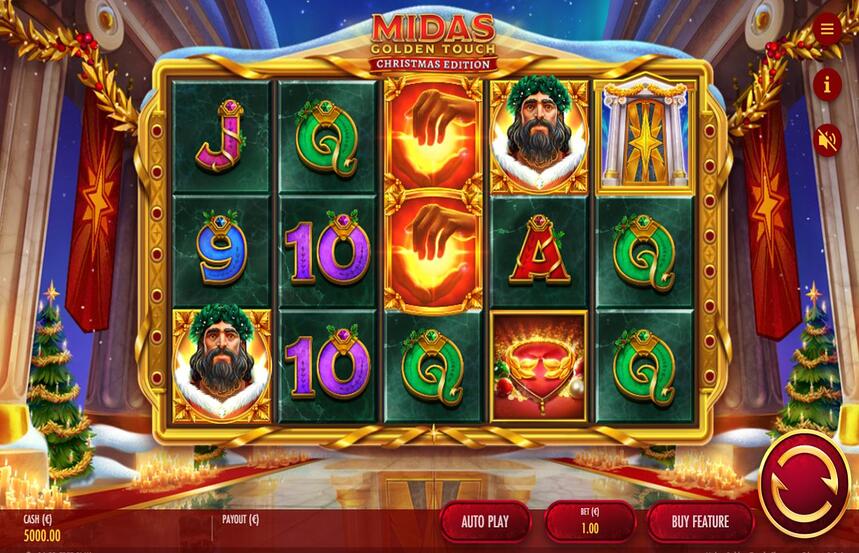 Midas Golden Touch Christmas Edition