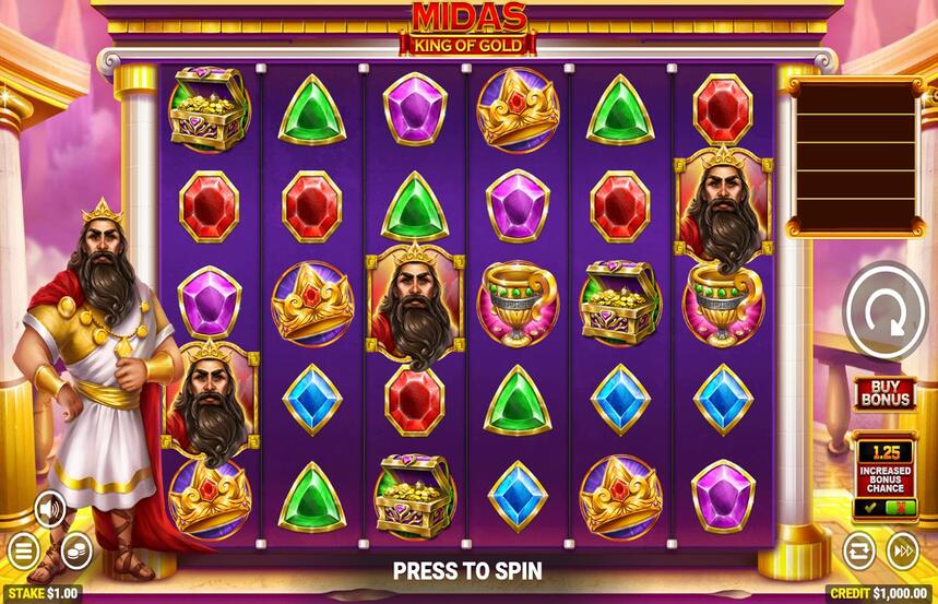 Midas King of Gold