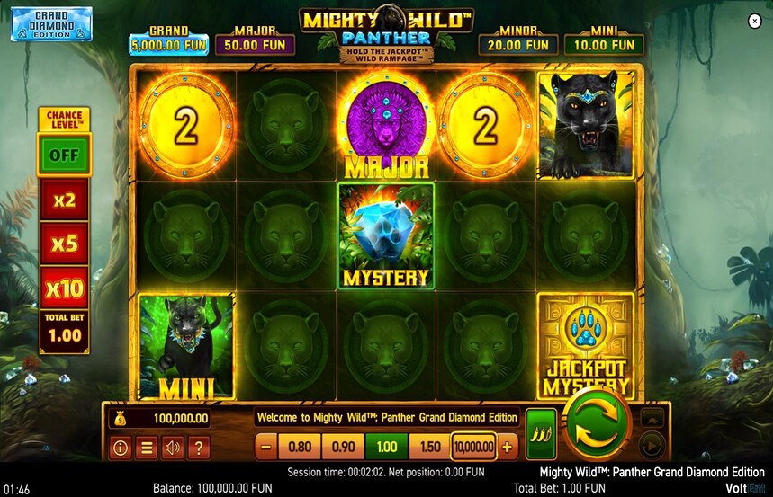 Mighty Wild Panther Grand Diamond Edition