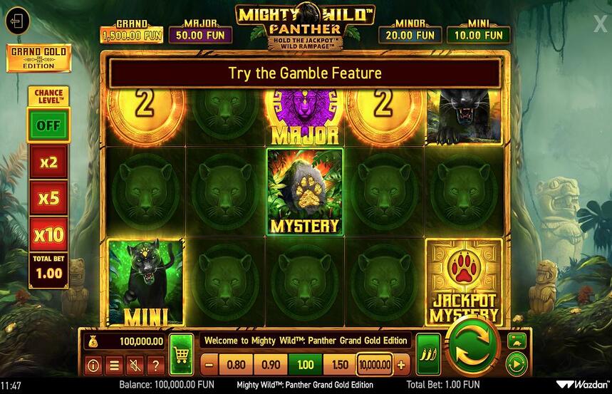Mighty Wild Panther Grand Gold Edition