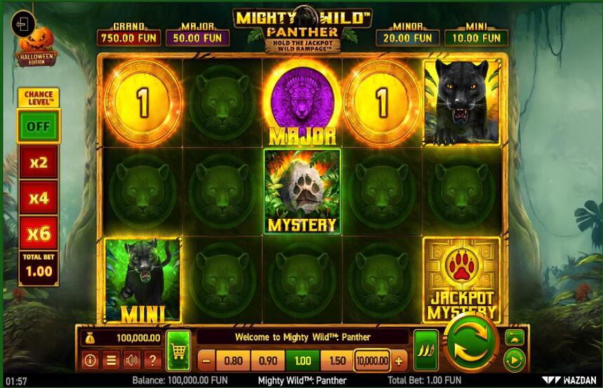 Mighty Wild Panther Halloween Edition