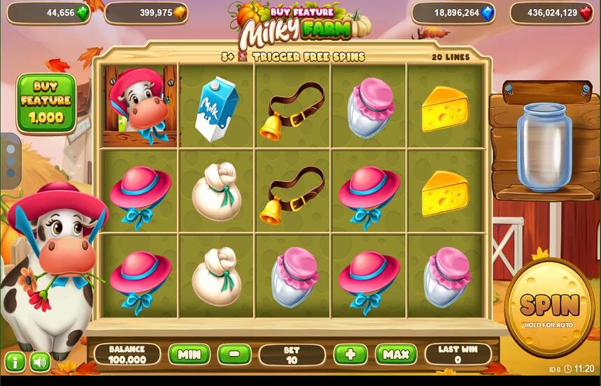 Milky Farm Buy Feature