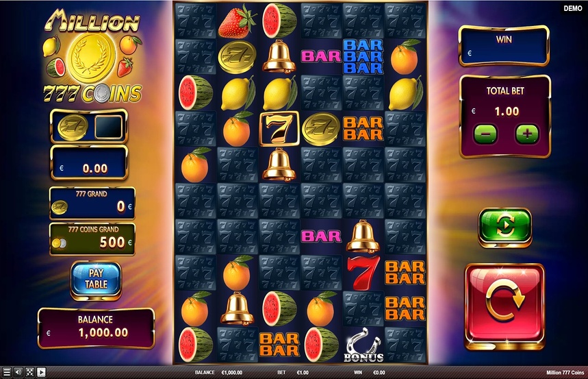 Million 777 Coins