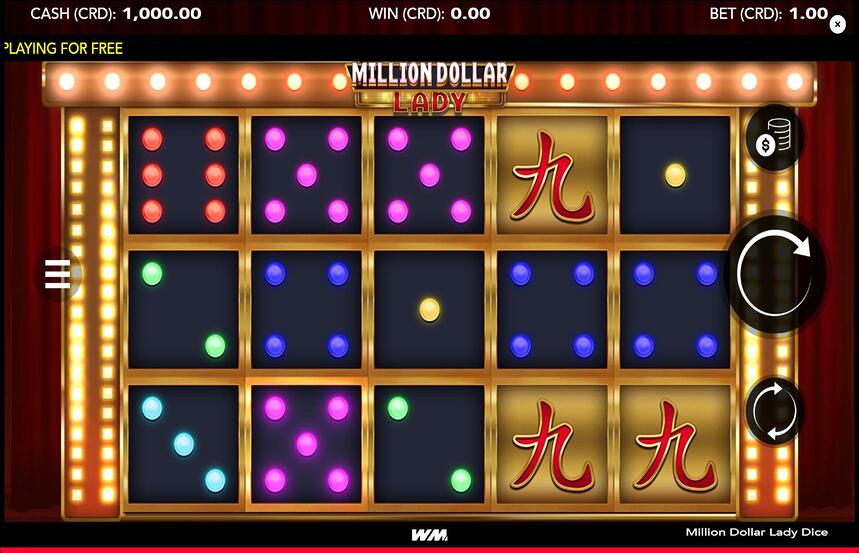 Million Dollar Lady Dice